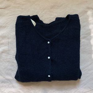 SOLD Sezane Gaspard Sweater Jumper in Black